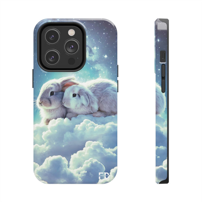 Bunny Phone Case Resistant 2 - Piece for Iphone or Google Phone case - FORHERA DESIGN - Phone Case