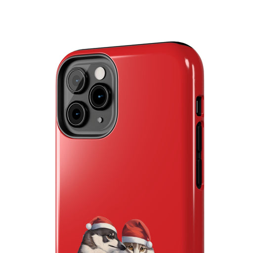 Christmas Bunny Phone Case Resistant 2 - Piece for Iphone or Google Phone case - FORHERA DESIGN - Phone Case