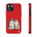 Christmas Bunny Phone Case Resistant 2 - Piece for Iphone or Google Phone case - FORHERA DESIGN - Phone Case