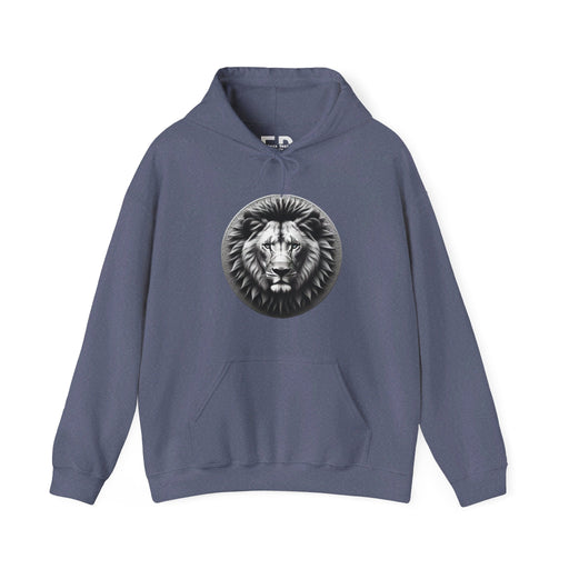 Courage Lion Hoody Unisex Heavy Blend™ Hooded Sweatshirt - FORHERA DESIGN - Hoodie