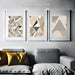 Creamy Wall Art | Minimalist Geometric Digital Download | Neutral Abstract Art | Modern Triangle & Semi - Circle Design | Soft Sand Colors - FORHERA DESIGN - Art_Minimalist
