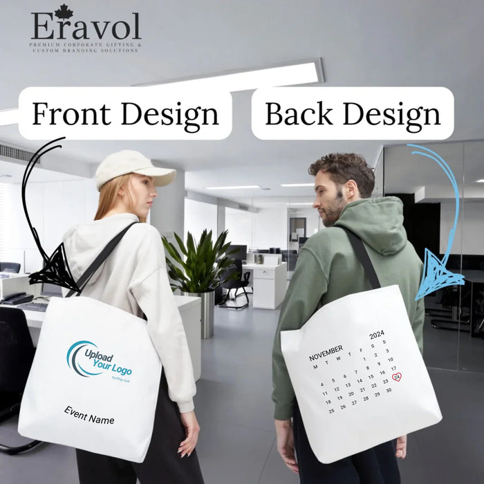 Custom Corporate Tote Bag – Employee Appreciation, Events & Professional Branding - Eravol - Bags