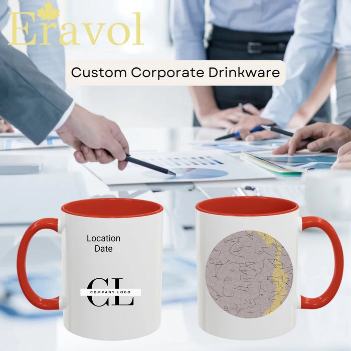 Custom Star Map Mug – Corporate Branded Event Gift - Eravol - Mug