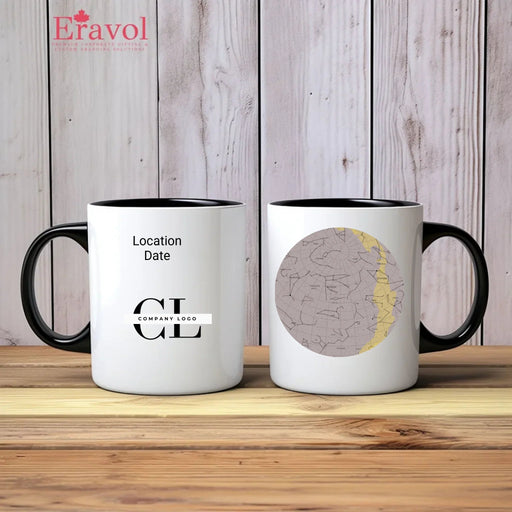 Custom Star Map Mug – Corporate Branded Event Gift - Eravol - Mug