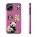 Cute Animals Phone Case Resistant 2 - Piece for Iphone or Google Phone case - FORHERA DESIGN - Phone Case