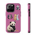 Cute Animals Phone Case Resistant 2 - Piece for Iphone or Google Phone case - FORHERA DESIGN - Phone Case