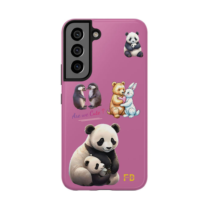 Cute Animals Phone Case Resistant 2 - Piece for Iphone or Google Phone case - FORHERA DESIGN - Phone Case