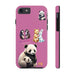 Cute Animals Phone Case Resistant 2 - Piece for Iphone or Google Phone case - FORHERA DESIGN - Phone Case