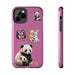 Cute Animals Phone Case Resistant 2 - Piece for Iphone or Google Phone case - FORHERA DESIGN - Phone Case