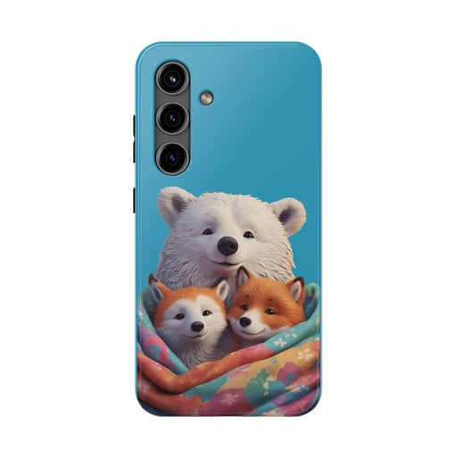 Cute Funny Animals Phone Case Resistant 2 - Piece for Iphone or Google Phone case - FORHERA DESIGN - Phone Case