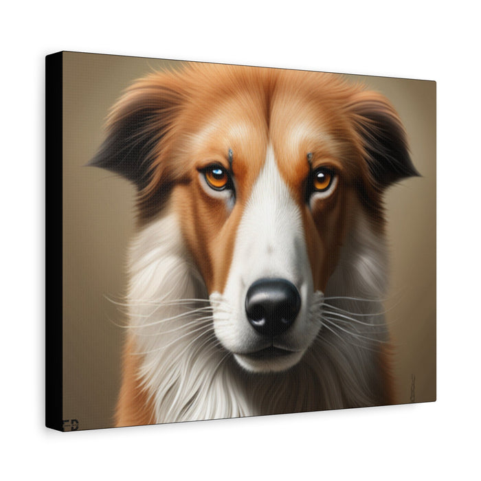 Endearing features that make each dog unique - Dog Face - Gallery Wraps Artwork - FORHERA DESIGN - Canvas