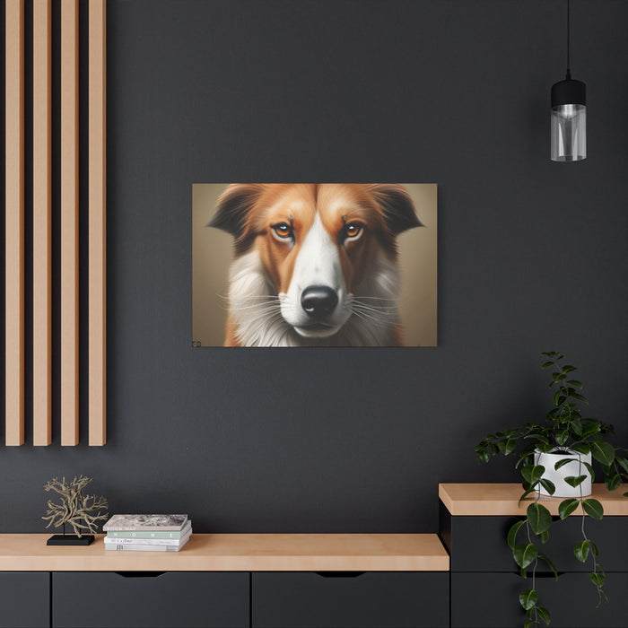 Endearing features that make each dog unique - Dog Face - Gallery Wraps Artwork - FORHERA DESIGN - Canvas