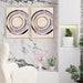 Fading Circle and Square Wall Art Set of 2, Geometric Abstract Prints, Minimalist Home Decor, Neutral Color Wall Art, Modern Boho Art - FORHERA DESIGN - Art_Boho