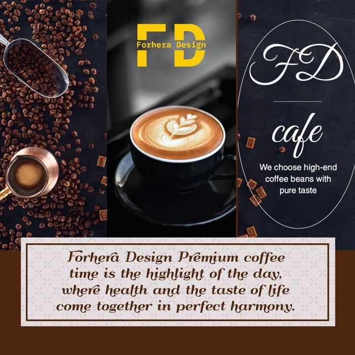 FD Brazilian Blend 4oz - 100% Arabica coffee beans - FORHERA DESIGN - Food & Beverages