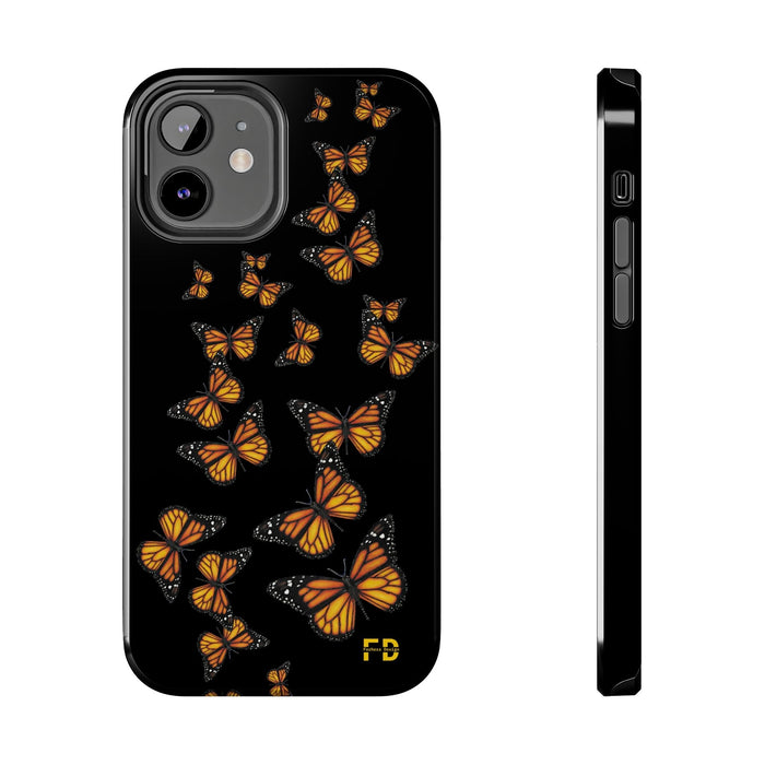 FD Butterfly Phone Case Impact Resistant 2 - Piece Phone Case - FORHERA DESIGN - Phone Case