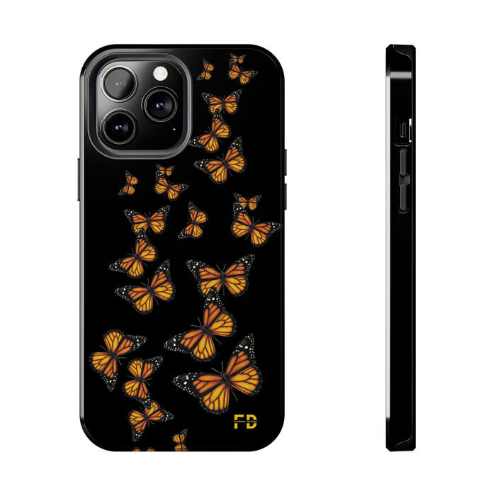 FD Butterfly Phone Case Impact Resistant 2 - Piece Phone Case - FORHERA DESIGN - Phone Case