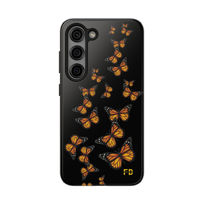 FD Butterfly Phone Case Impact Resistant 2 - Piece Phone Case - FORHERA DESIGN - Phone Case