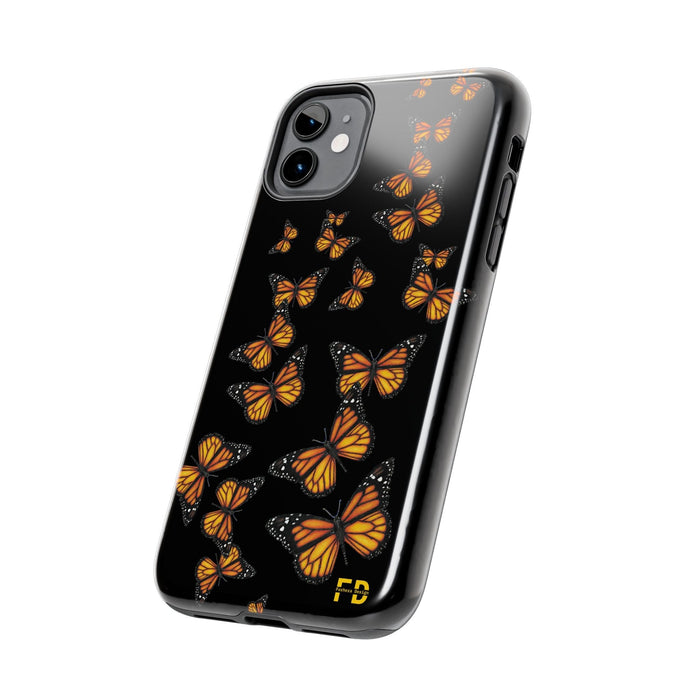 FD Butterfly Phone Case Impact Resistant 2 - Piece Phone Case - FORHERA DESIGN - Phone Case