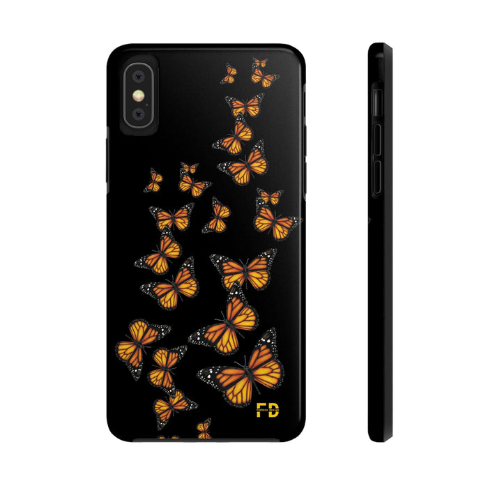 FD Butterfly Phone Case Impact Resistant 2 - Piece Phone Case - FORHERA DESIGN - Phone Case