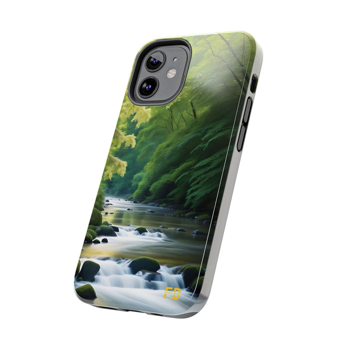 FD Calm River Mental Health Phone Case Resistant 2 - Piece - FORHERA DESIGN - Phone Case