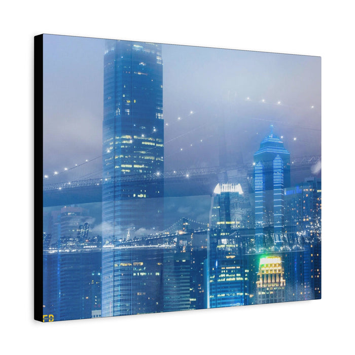 FD - City Bridge Canvas Gallery Wraps - FORHERA DESIGN - Canvas