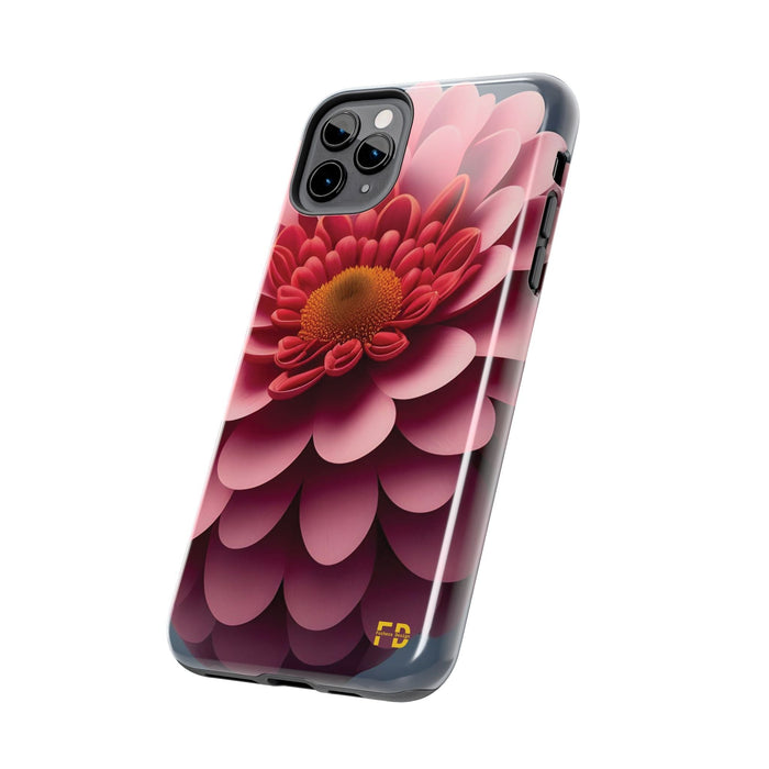 FD Flower Phone Case, Impact Resistant Phone Cover, Lightweight Phone Accessories, iPhone Samsung Protective Shell - FORHERA DESIGN - Phone Case