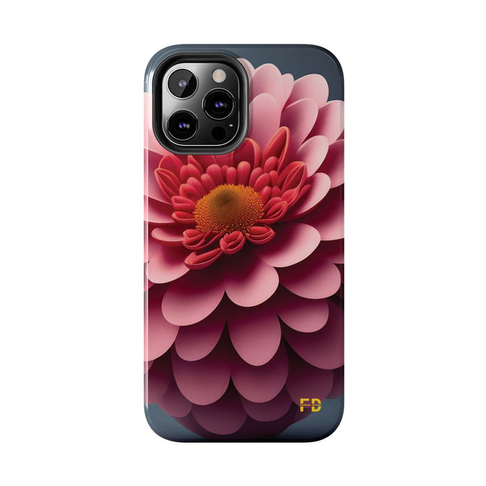 FD Flower Phone Case, Impact Resistant Phone Cover, Lightweight Phone Accessories, iPhone Samsung Protective Shell - FORHERA DESIGN - Phone Case