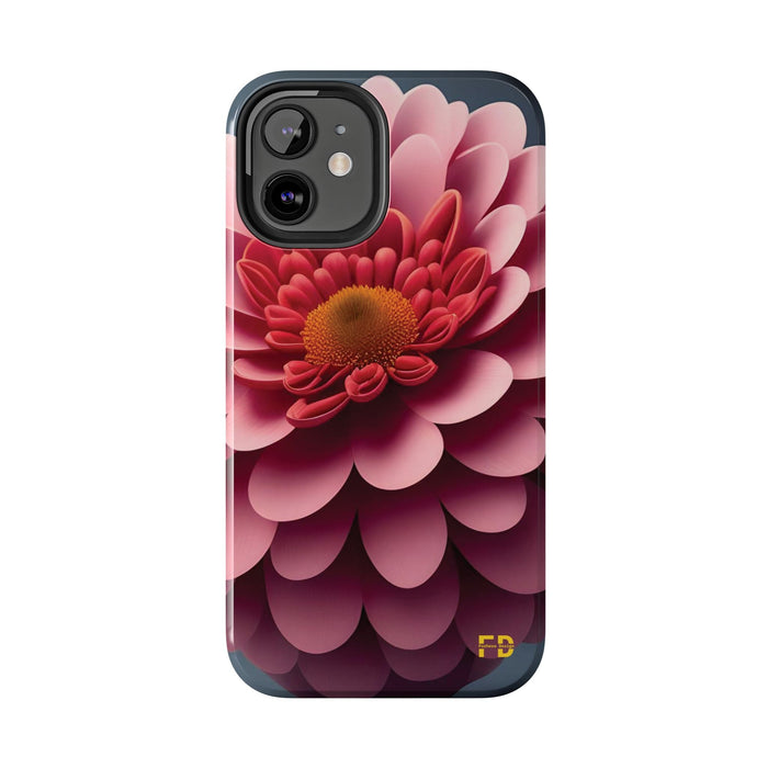 FD Flower Phone Case, Impact Resistant Phone Cover, Lightweight Phone Accessories, iPhone Samsung Protective Shell - FORHERA DESIGN - Phone Case