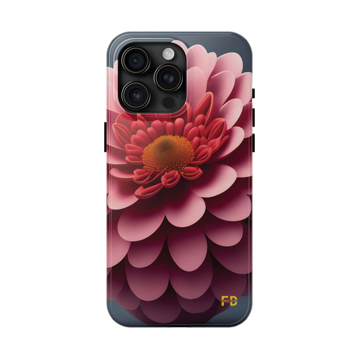 FD Flower Phone Case, Impact Resistant Phone Cover, Lightweight Phone Accessories, iPhone Samsung Protective Shell - FORHERA DESIGN - Phone Case