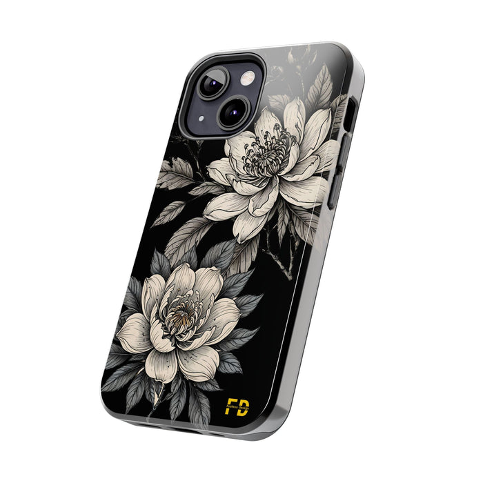 FD Flowers Impact Resistant 2 - Piece Phone Case | The lord is my Strength - FORHERA DESIGN - Phone Case