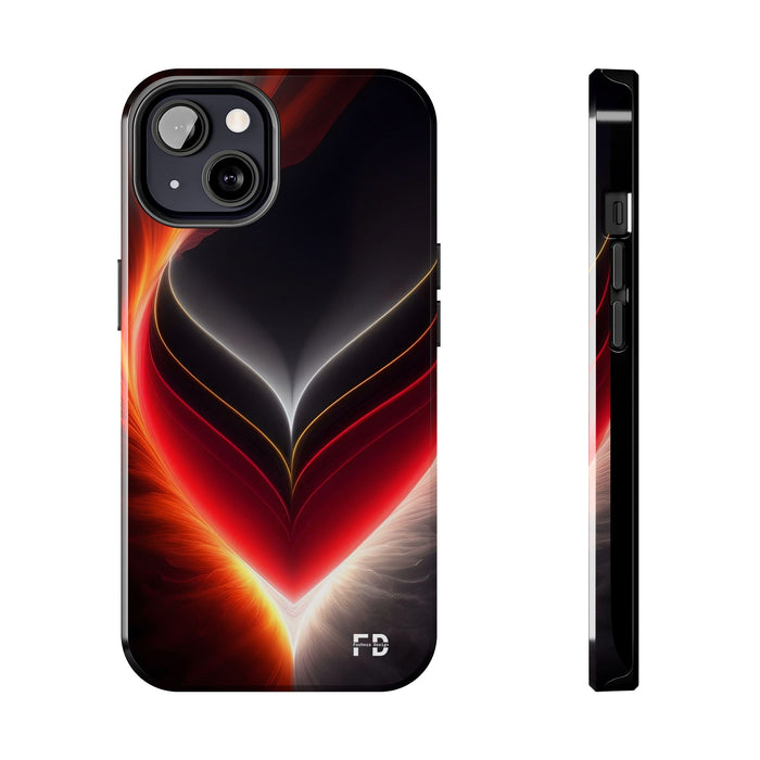 FD glowing wings Phone Case Impact Resistant 2 - Piece Phone Case - FORHERA DESIGN - Phone Case