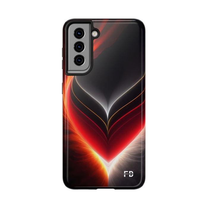 FD glowing wings Phone Case Impact Resistant 2 - Piece Phone Case - FORHERA DESIGN - Phone Case