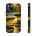 FD golden landscape Mental Health Phone Case for Iphone or Google Phone case - FORHERA DESIGN - Phone Case