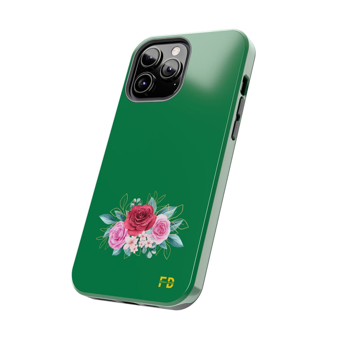 FD Green Phone Case Impact Resistant 2 - Piece Phone Case - FORHERA DESIGN - Phone Case