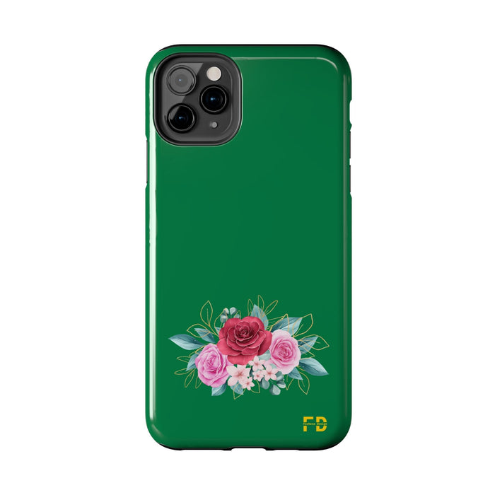 FD Green Phone Case Impact Resistant 2 - Piece Phone Case - FORHERA DESIGN - Phone Case