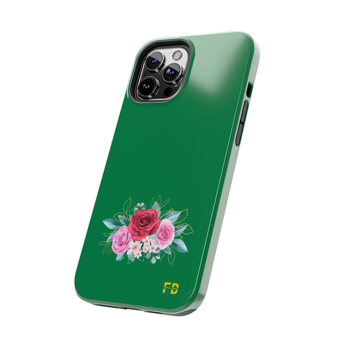 FD Green Phone Case Impact Resistant 2 - Piece Phone Case - FORHERA DESIGN - Phone Case