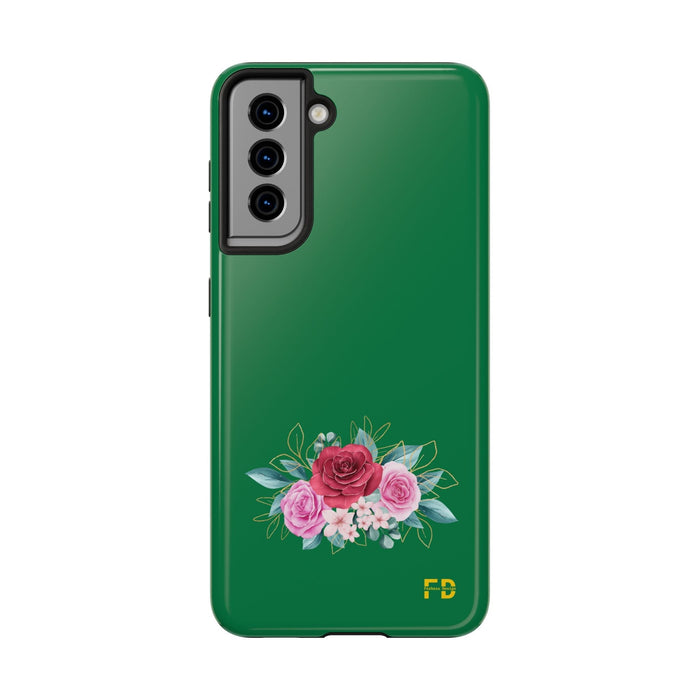 FD Green Phone Case Impact Resistant 2 - Piece Phone Case - FORHERA DESIGN - Phone Case