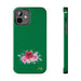 FD Green Phone Case Impact Resistant 2 - Piece Phone Case - FORHERA DESIGN - Phone Case