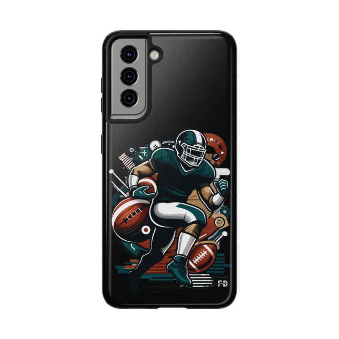 FD Gridiron football Phone Case, Impact Resistant Phone Cover, Lightweight Phone Accessories, iPhone Samsung Protective Shell - FORHERA DESIGN - Phone Case