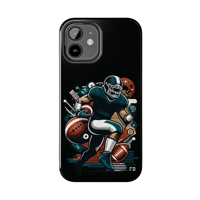 FD Gridiron football Phone Case, Impact Resistant Phone Cover, Lightweight Phone Accessories, iPhone Samsung Protective Shell - FORHERA DESIGN - Phone Case