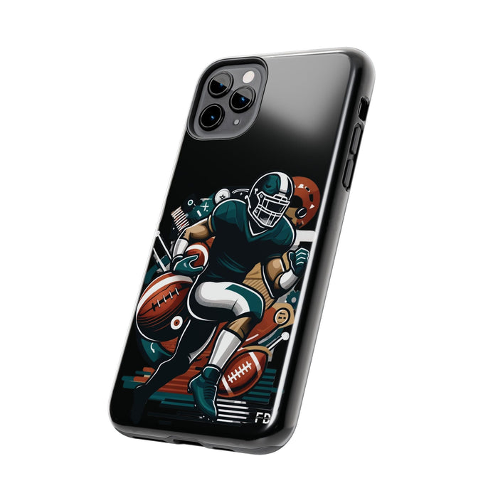 FD Gridiron football Phone Case, Impact Resistant Phone Cover, Lightweight Phone Accessories, iPhone Samsung Protective Shell - FORHERA DESIGN - Phone Case