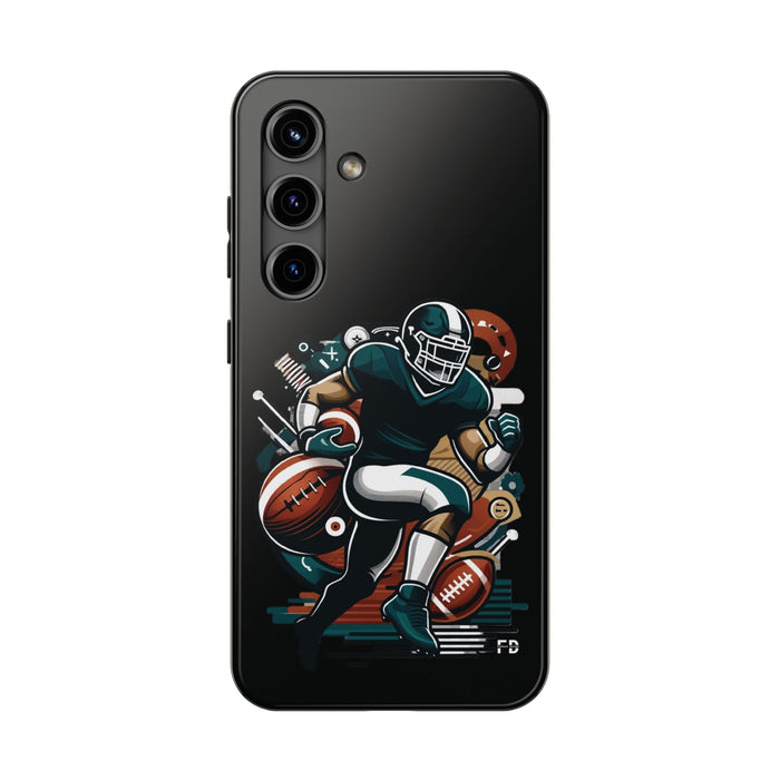 FD Gridiron football Phone Case, Impact Resistant Phone Cover, Lightweight Phone Accessories, iPhone Samsung Protective Shell - FORHERA DESIGN - Phone Case