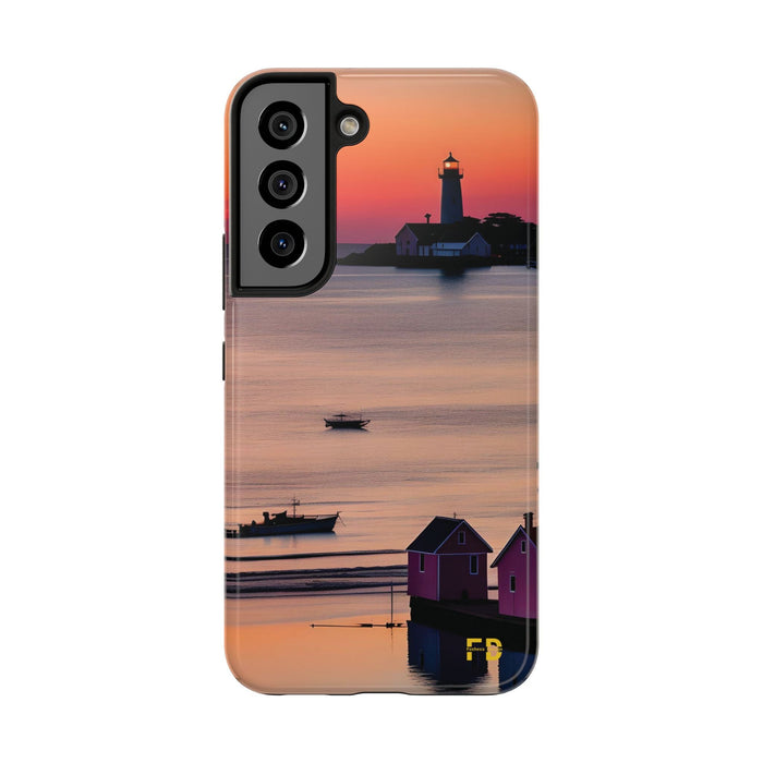 FD Harbor at Sunset Mental Health Phone Case Resistant 2 - Piece - FORHERA DESIGN - Phone Case