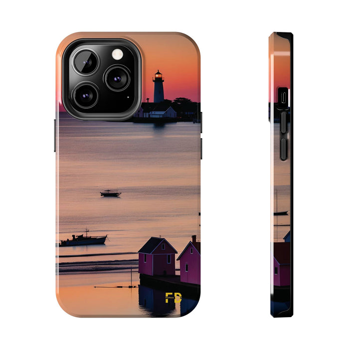 FD Harbor at Sunset Mental Health Phone Case Resistant 2 - Piece - FORHERA DESIGN - Phone Case