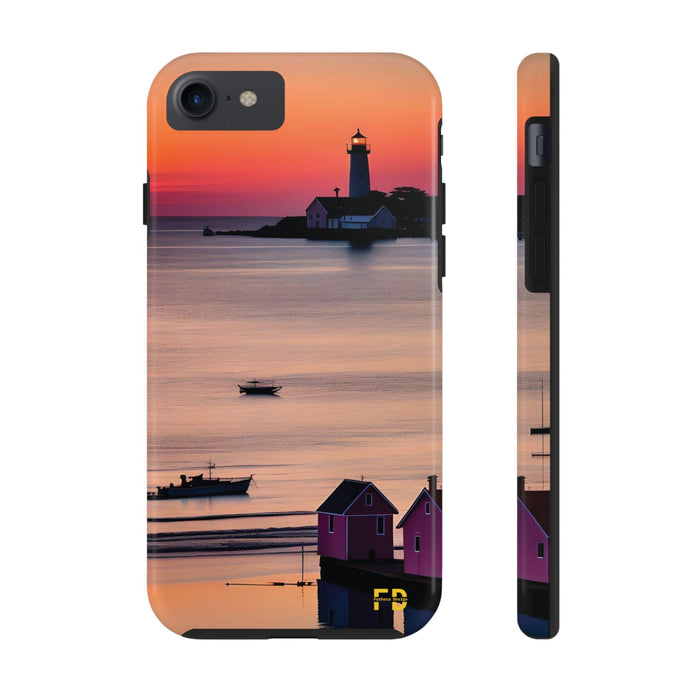 FD Harbor at Sunset Mental Health Phone Case Resistant 2 - Piece - FORHERA DESIGN - Phone Case