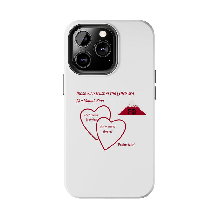 FD Impact Resistant 2 - Piece Phone Case | The lord is my Strength - FORHERA DESIGN - Phone Case