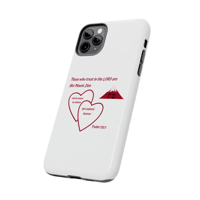 FD Impact Resistant 2 - Piece Phone Case | The lord is my Strength - FORHERA DESIGN - Phone Case