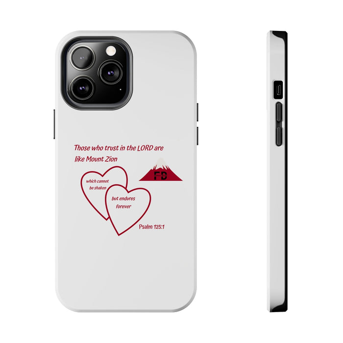 FD Impact Resistant 2 - Piece Phone Case | The lord is my Strength - FORHERA DESIGN - Phone Case