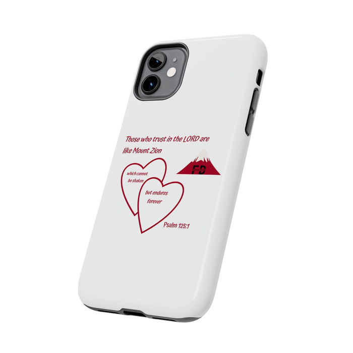 FD Impact Resistant 2 - Piece Phone Case | The lord is my Strength - FORHERA DESIGN - Phone Case