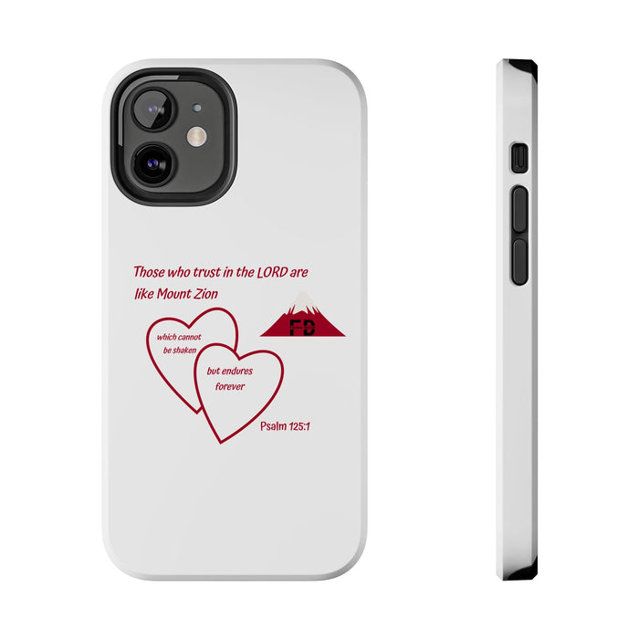 FD Impact Resistant 2 - Piece Phone Case | The lord is my Strength - FORHERA DESIGN - Phone Case